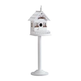 Garden Lawn Outdoor Bird Supplies Feeder & House - As pic show - Style B