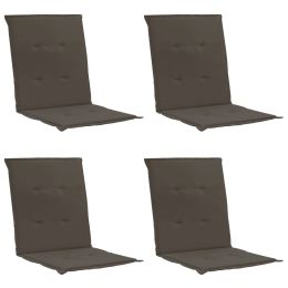 Garden Chair Cushions 4 pcs Anthracite 39.4"x19.7"x1.2" - Anthracite