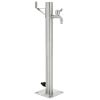 Garden Water Column Stainless Steel Round 25.5" - Silver