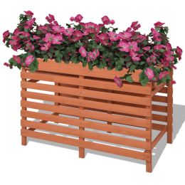 Planter 39.3"x19.6"x27.9" Wood - Brown