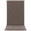 Garden Chair Cushions 4 pcs Taupe 47.2"x19.7"x1.2" - Grey