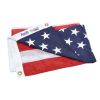 Stitched Stripes and Embroidered Stars USA Nylon Flag; 3' x 5' - multicolor - nylon