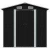 Garden Storage Shed Anthracite Steel 80.3"x52"x73.2" - Anthracite