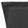 Garden Chair Cushions 2 pcs Anthracite 39.4"x19.7"x1.2" - Anthracite