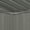 Garden Storage Shed Anthracite Steel 80.3"x52"x73.2" - Anthracite