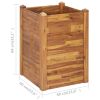 Garden Raised Bed 23.6"x23.6"x33.1" Solid Acacia Wood - Brown