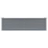 Garden Raised Bed Galvanized Steel 63"x15.7"x17.7" Gray - Grey