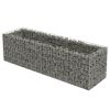 Gabion Raised Bed Galvanized Steel 70.9"x19.7"x19.7" - Silver