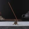 1pc Turtle Shaped Incense Burner; Incense Stick Burner; Incense Stick Rack; Incense Stick Holder; Home Decor - Green