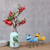 1pc Metal Ant Ornament Colorful Cute Insect For Hanging Wall Art Garden Lawn Home Decor Indoor Outdoor - Red