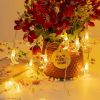 1 Roll Of Moon String Lights; Mini Star Fairy Lights For Patio Garden; Wedding Garden Decoration; Party Festival Lights; Ramadan Decorations Light - 4