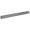 Gabion Raised Bed Galvanized Steel 177.2"x11.8"x11.8" - Silver