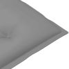 Garden Chair Cushions 2 pcs Gray 47.2"x19.7"x2.8" - Grey