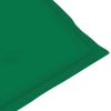 Garden Chair Cushions 2 pcs Green 39.4"x19.7"x1.2" - Green