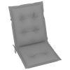 Garden Chair Cushions 4 pcs Gray 39.4"x19.7"x2.8" - Grey