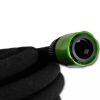 Soaker Hose Watering & Irrigation Garden 1/2" Connector 164 ft - Black