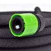 Soaker Hose Watering & Irrigation Garden 1/2" Connector 164 ft - Black