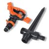 Impulse Sprinkler Garden Watering 6 pcs - Orange