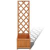 Trellis Planter 1' 4" x 11.8" x 4' 5" - Brown