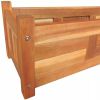 Garden Raised Bed Acacia Wood 29.9"x10.9"x9.8" - Brown