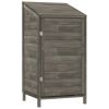 Garden Shed Anthracite 21.7"x20.5"x44.1" Solid Wood Fir - Anthracite