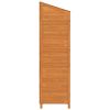 Garden Shed Brown 40.2"x20.5"x68.7" Solid Wood Fir - Brown