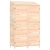 Garden Shed 40.2"x20.5"x68.7" Solid Wood Fir - Brown