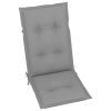 Garden Chair Cushions 4 pcs Gray 47.2"x19.7"x2.8" - Grey