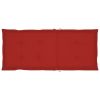 Garden Chair Cushions 6 pcs Red 47.2"x19.7"x1.2" - Red