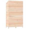 Garden Shed 40.2"x20.5"x68.7" Solid Wood Fir - Brown