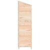 Garden Shed 40.2"x20.5"x68.7" Solid Wood Fir - Brown