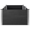 Garden Raised Bed 78.7"x39.4"x21.3" WPC Gray - Grey