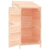 Garden Shed 21.7"x20.5"x44.1" Solid Wood Fir - Brown