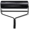 Black Garden Lawn Grass Roller 18 Gallon - Black