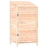 Garden Shed 21.7"x20.5"x44.1" Solid Wood Fir - Brown