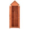 Garden Storage Shed 28"x23.6"x83.9" Wood - Brown