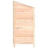 Garden Shed 21.7"x20.5"x44.1" Solid Wood Fir - Brown