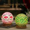 3 Color Changing Night Light RGB Remote Control Dimmable Lamp Portable Table Bedside Lamps USB Rechargeable Night Lamp - Tricolor remote4 - China