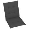 Garden Chair Cushions 6 pcs Anthracite 39.4"x19.7"x1.2" - Anthracite