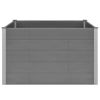 Garden Raised Bed WPC 59.1"x39.4"x35.8" Gray - Grey