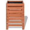 Planter 14.9"x14.1"x23.6" Wood - Beige