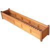 Garden Raised Bed Acacia Wood 59"x11.8"x9.8" - Brown