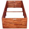 Garden Raised Bed Acacia Wood 78.7"x39.4"x19.7" - Brown