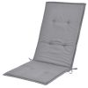 Garden Chair Cushions 2 pcs Gray 47.2"x19.7"x1.2" - Grey