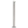 Garden Water Column Stainless Steel Round 37.4" - Silver