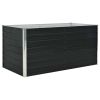 Raised Garden Bed Anthracite 63"x31.5"x30.3" Galvanized Steel - Anthracite