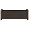 Garden Raised Bed PP Mocha 39.4"x16.9"x13.8" - Brown