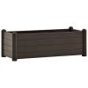 Garden Raised Bed PP Mocha 39.4"x16.9"x13.8" - Brown