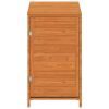 Garden Shed Brown 21.7"x20.5"x44.1" Solid Wood Fir - Brown