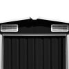 Garden Shed 101.2"x154.3"x71.3" Metal Anthracite - Anthracite